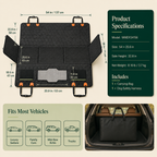 Heavy Duty Dog Backseat Extender & Car Hammock