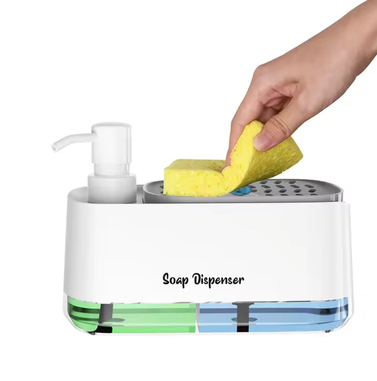 2-IN-1 Dish Soap Dispenser