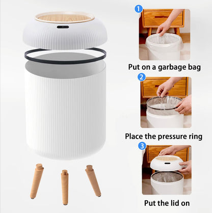 Smart Trash Can, Motion Sensor Trash Can for Bedroom, Bathroom, Kitchen, Office
