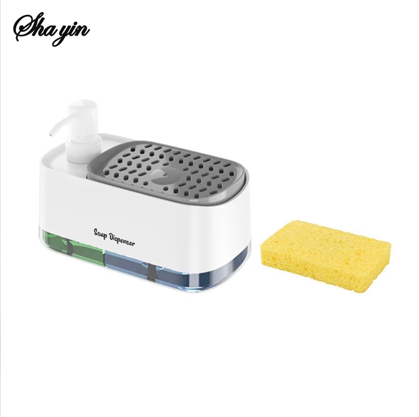 2-IN-1 Dish Soap Dispenser