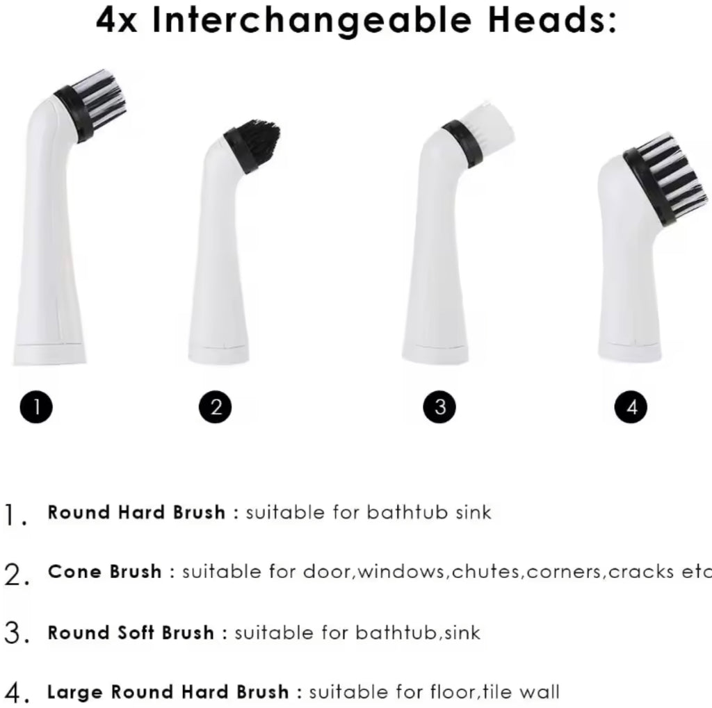 Electric Gap & Corner Scrubber